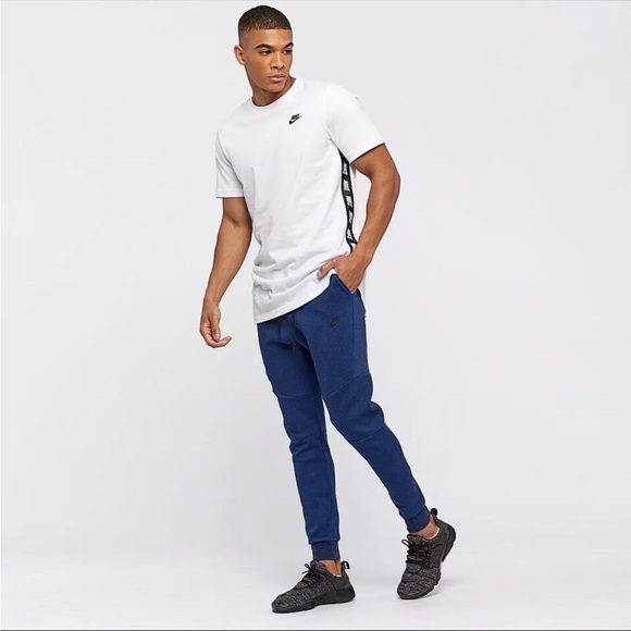 SOLD: Nike Tech Fleece Windrunner Obsidian Blue Tracksuit M 805144 + 805162 451 - Picture 10 of 13